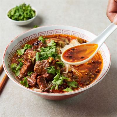  Soba Noodles in a Spicy Sichuan Broth! A Symphony of Aromatic Spices and Tender Meat