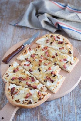  Tarte Flambée: Un trionfo di sapori croccanti e freschi, delizia alsaziana da non perdere!