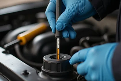 Jak sprawdzić poziom oleju silnikowego – Krok po kroku