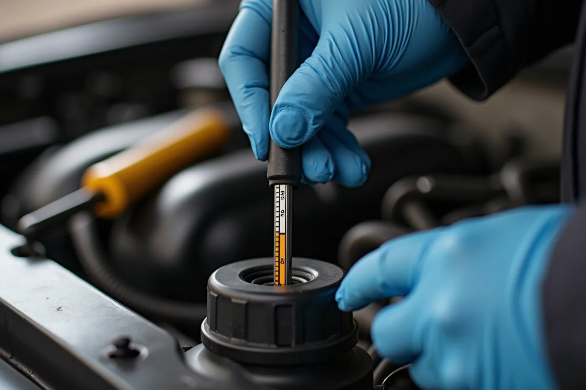 Jak sprawdzić poziom oleju silnikowego – Krok po kroku